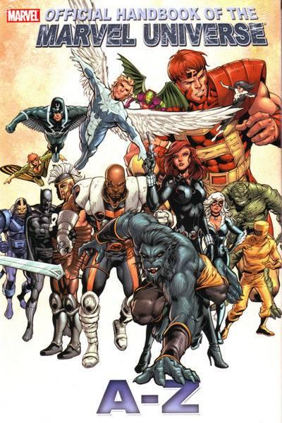 Official Handbook of the Marvel Universe A to Z cover — © Marvel