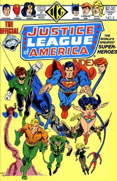 The Official Justice League of America Index #5