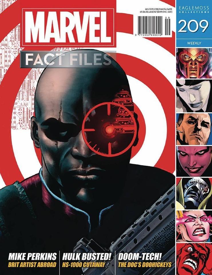 Marvel Fact Files 209
