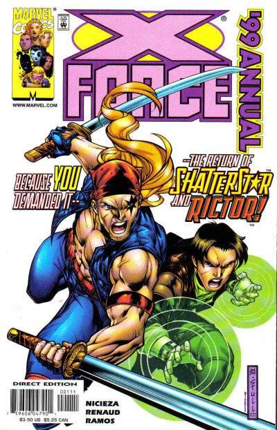 X-Force 1999 #1 cover