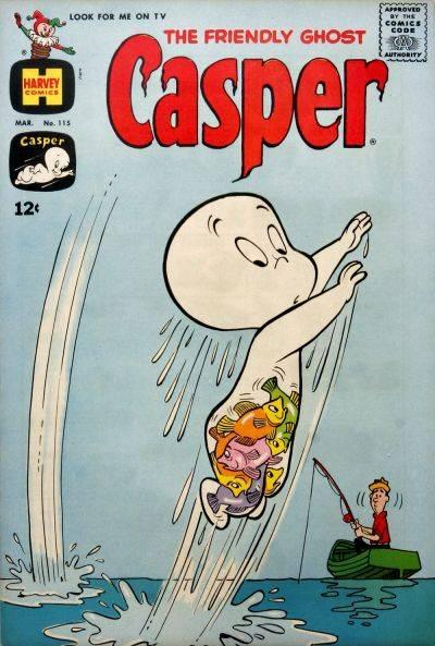 The Friendly Ghost Casper #115 cover