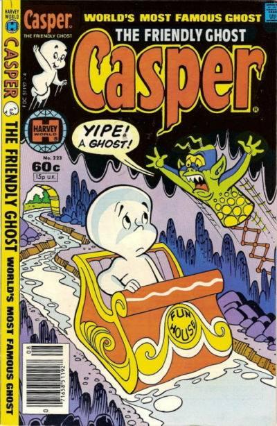 The Friendly Ghost Casper #223 cover