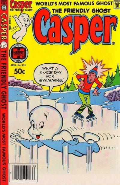 The Friendly Ghost Casper #215 cover
