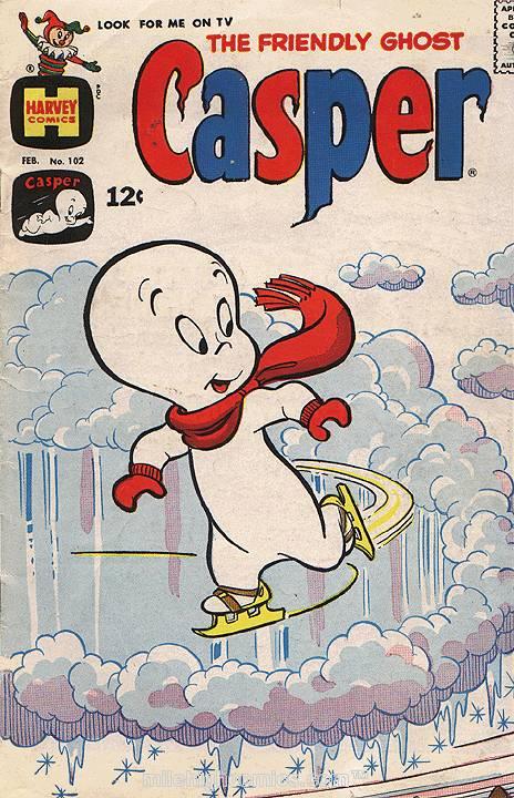 The Friendly Ghost Casper #102 cover