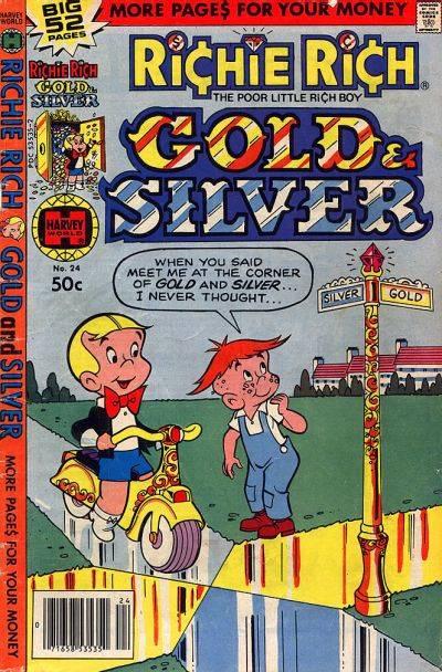 Richie Rich: Gold and Silver #24 cover