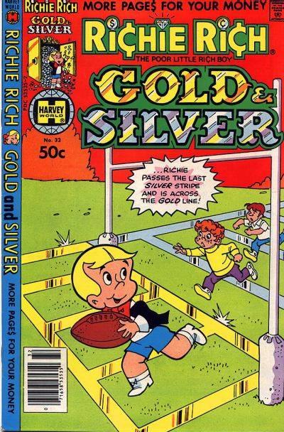 Richie Rich: Gold and Silver #32 cover