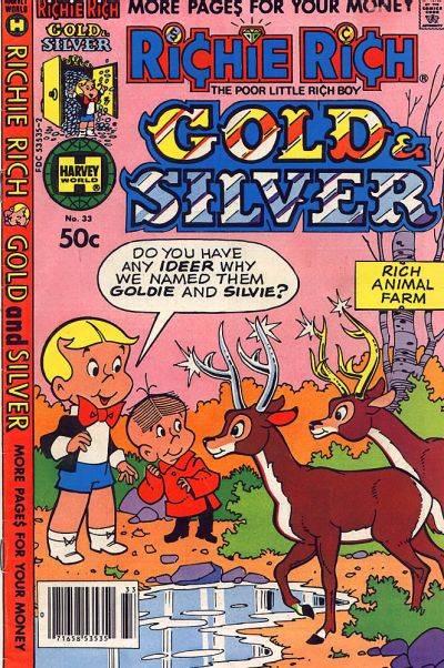 Richie Rich: Gold and Silver #33 cover