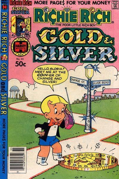 Richie Rich: Gold and Silver #35 cover