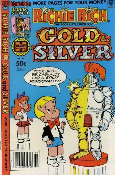 Richie Rich: Gold and Silver #36 cover
