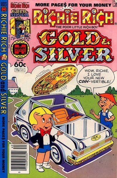 Richie Rich: Gold and Silver #40 cover