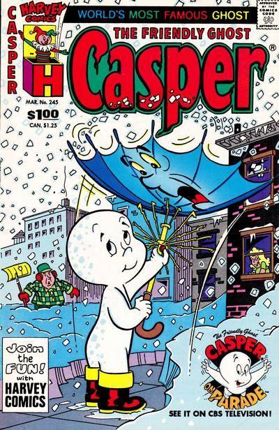 The Friendly Ghost Casper #245 cover