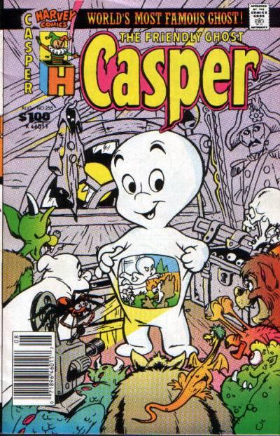 The Friendly Ghost Casper #255 cover