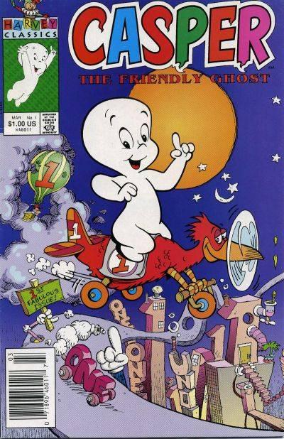 Casper the Friendly Ghost cover — © Harvey
