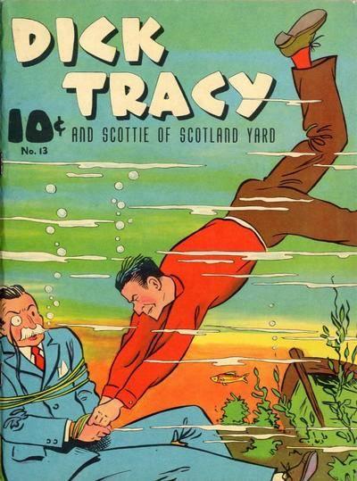 Dick Tracy and Scottie of Scotland Yard