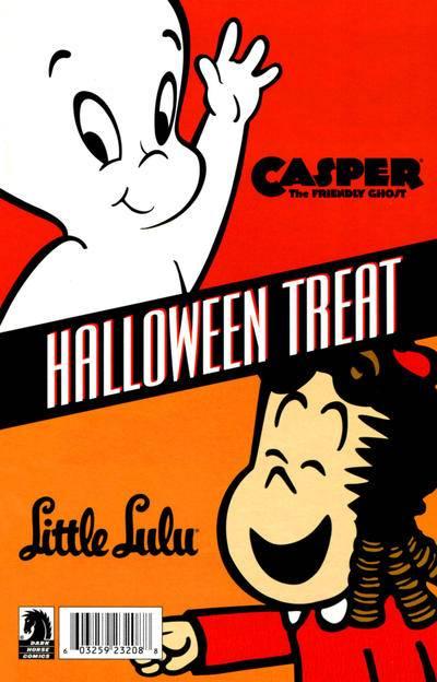 Casper the Friendly Ghost and Little Lulu Halloween Special 2009 cover — © Dark Horse Comics