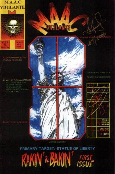 M.A.A.C Vigilante cover — © Columbus Publishing