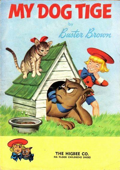 My Dog Tige by Buster Brown cover — © Western Publishing
