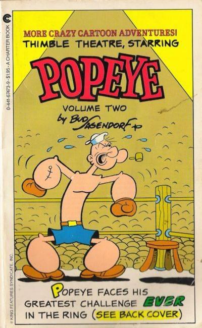 Thimble Theatre, Starring Popeye Volume Two cover — © Berkley Books