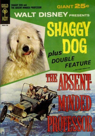 Walt Disney The Shaggy Dog and the Absent-Minded Professor