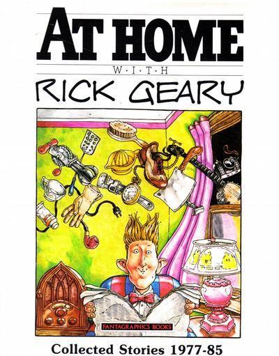 At Home With Rick Geary cover — © Fantagraphics