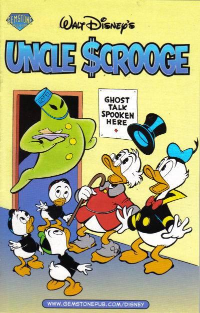 Walt Disney's Uncle Scrooge: Ghost Talk Spooken Here #1 cover