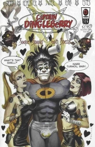 Captain Dingleberry Sooper Spooky Goth Special