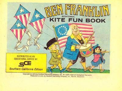Ben Franklin Kite Fun Book cover — © Western Publishing