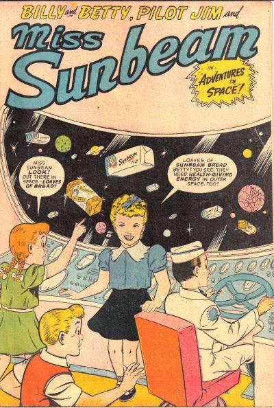 Billy & Betty, Pilot Jim and Miss Sunbeam in Adventures in Space