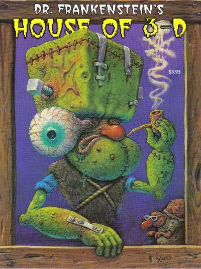 Dr. Frankenstein's House of 3-D #1 cover