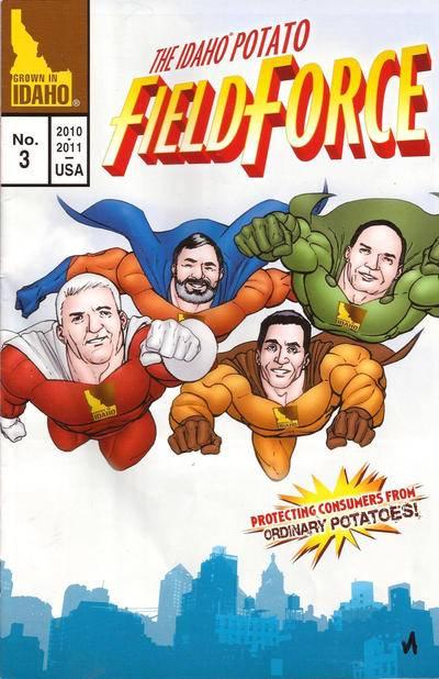 Idaho Potato Field Force #3 cover