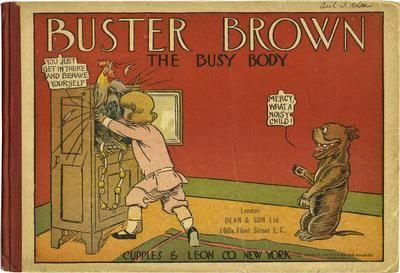 Buster Brown: The Busy Body cover — © Cupples & Leon