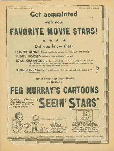 Captain George Presents #33 & 34