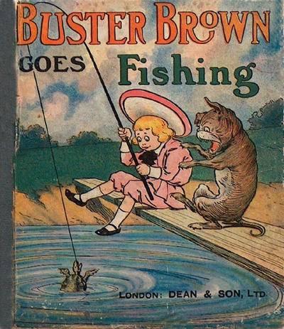 Buster Brown Goes Fishing cover — © Dean & Son