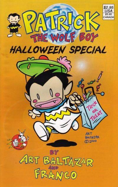 Patrick The Wolf Boy: Halloween Special cover — © BlindWolf Comics