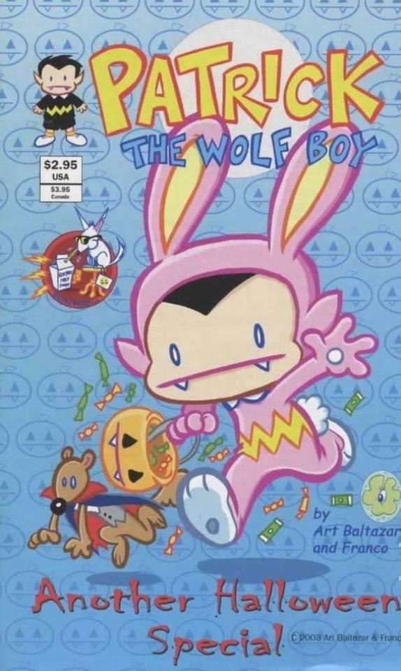 Patrick the Wolf Boy: Another Halloween Special 2002 cover — © BlindWolf Comics