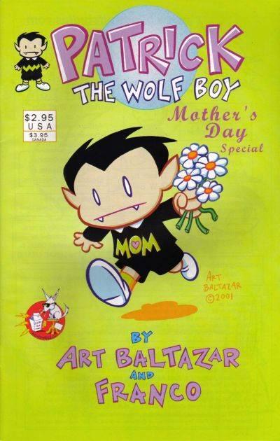 Patrick The Wolf Boy: Mother's Day Special 2001 cover — © BlindWolf Comics