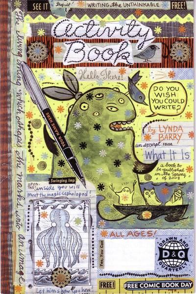 Lynda Barry Free Comic Book Day Activity Book Special
