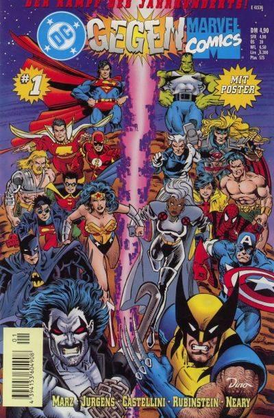 DC gegen Marvel Comics