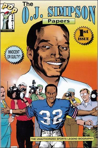 O. J. Simpson Papers cover — © Pop Comics