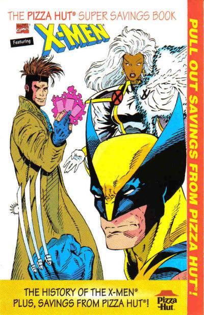 Pizza Hut Super Savings Book Featuring X-Men