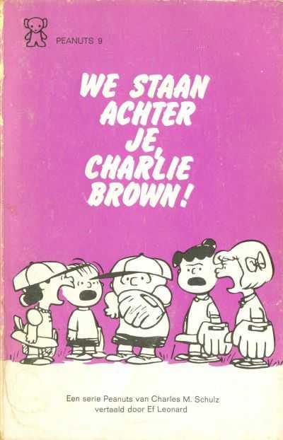 We staan achter je, Charlie Brown! cover — © A.W. Bruna & Zoon