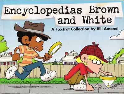 Encyclopedias Brown and White cover — © Andrews McMeel Publishing