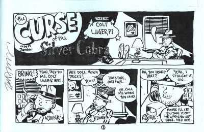 Curse of the Silver Cobra cover — © self published