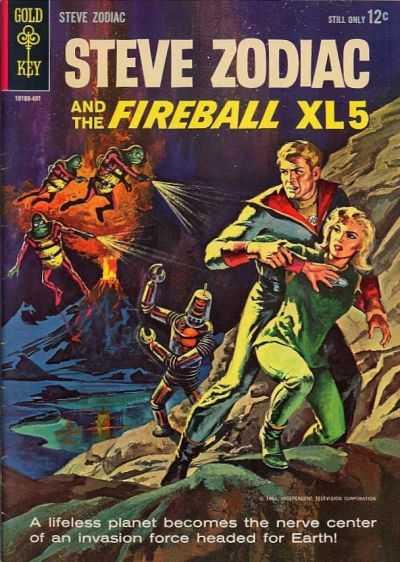 Steve Zodiac and the Fireball XL 5 #1 cover