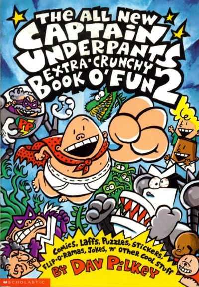 Captain Underpants Extra-Crunchy Book O' Fun #2