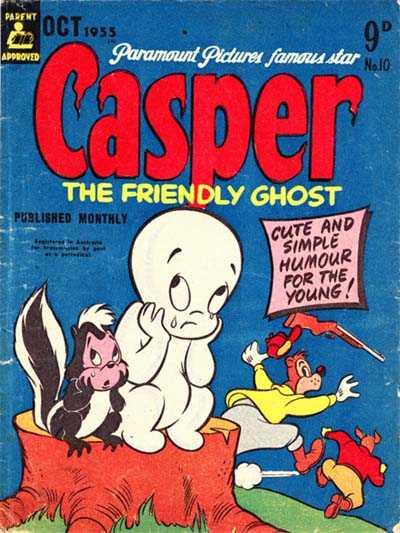 Casper the Friendly Ghost #10 cover