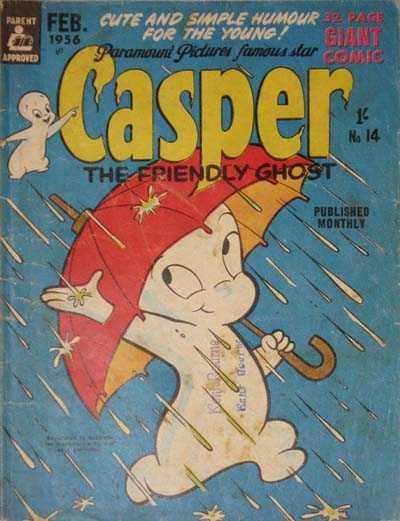 Casper the Friendly Ghost #14 cover