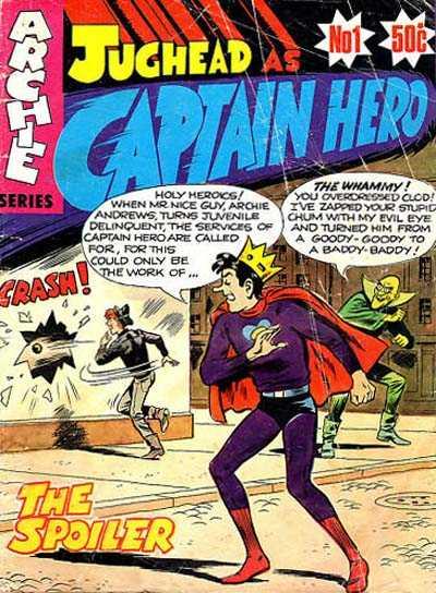 Jughead as Captain Hero