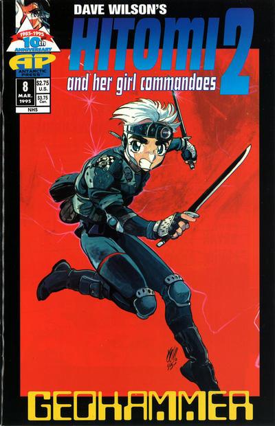 Hitomi 2: Geohammer #8 cover