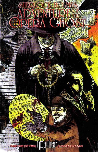 Sherlock Holmes: Adventure of the Opera Ghost cover — © Caliber Comics